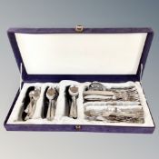 A canteen of Italian cutlery