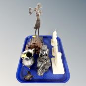 A Herdities resin figure 