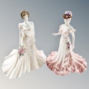 A Coalport The Modern Bride Collection figure, Paris, number 953 of 2000,