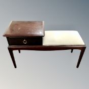 A Stag Minstrel telephone table