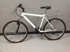 A gent's front suspension mountain bike