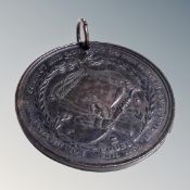 A Coorg 1837 medal for the service to the British Government