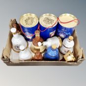 Eleven Wade bells whisky decanters (empty)