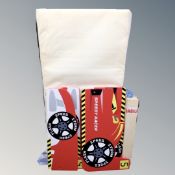 A Speedy racer child's bed with interior