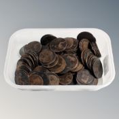 A Collection of Victorian and Edwardian one penny pieces