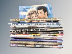 A collection of sixteen posters to include Grease, Doctor Who, Star Trek, Peaky Blinders etc.