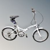 A Saxon folding bicycle