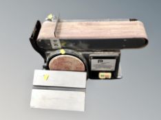 A Performance belt driven sander.