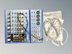 A Yamaha mixing console MG10/2, with leads.