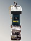 A PB shredder together with a power sprayer and expandable hose