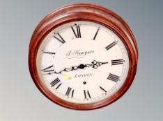 A contemporary battery operated clock diameter 54 cm