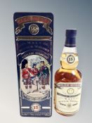 A bottle of Glenfiddich pure malt Scotch whisky, Clans of the Highlands of Scotlan, Clan Sutherland,