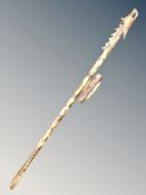 An ornamental blow pipe