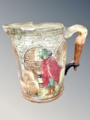 A Royal Doulton series ware jug - Limited edition 598 Guy Fawkes