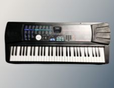 An Optimus key lighting electrical keyboard, no lead.