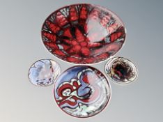 A Poole pottery fruit bowl,