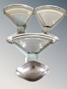 Three vintage Avery scales