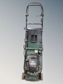 An Atco Admiral 16SE self drive petrol mower with Briggs & Stratton engine