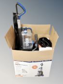 A Vax rapid power plus carpet washer with accessories
