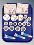 A tray of two boxed No.7 Radiant and Ready collection together with three No.