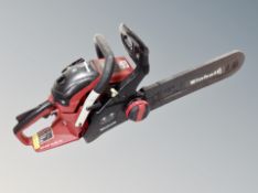 An Einhell petrol chain saw