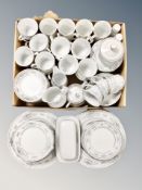 An extensive Japanese Diane porcelain tea and dinner service