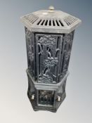 An Esse fire master cast iron solo electric stove