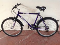 An Apollo Prodigy front suspension mountain bike