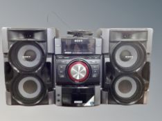 A Sony Genezi micro hifi system