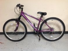 An Apollo Jewel lady's front suspension mountain bike