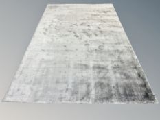 An Eberson Slate Designer's Guild 100% Rayon carpet,