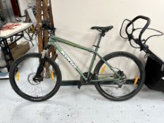 A Kona Fire mountain front suspension mountain bike