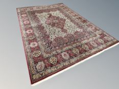 A Tabriz carpet, Iranian Azerbaijan,