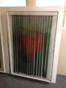 Two contemporary camera film pictures in display frames