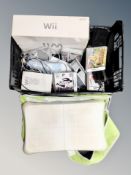 A Nintendo Wii console,