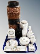 A West German stoneware vase,