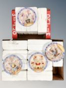 A quantity of Bradex Whinney the Pooh plates