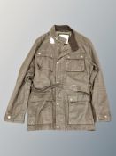 A Racing Green XXL tan jacket