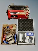 A Kawasaki GD700A Sim-pull start generator together with powercraft seven piece diamond drill set