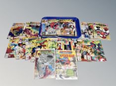 Eighty two 20th and 21st century Marvel comics featuring Spiderman (82)