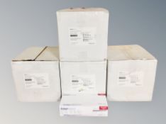 Forty packs of Fisher brand industrial single use gloves size XS (four boxes)
