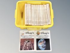 A set of twenty Disneys Wonderful World of knowledge books