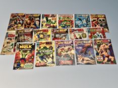 Marvel comics : Tales to Astonish featuring The Incredible Hulk and The Sub-Mariner, 12¢ covers.