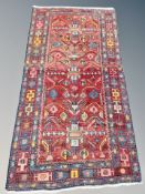 An Iranian Hamadan rug,
