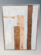 A contemporary oil on canvas, signed Amy,