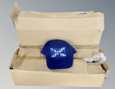 Three boxes containing Glasgow Scotland caps