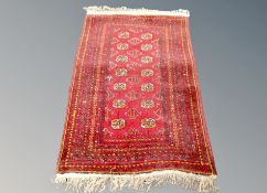 A Bokhara rug, Afghanistan,