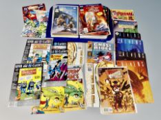 Thirty-seven assorted 20th and 21st century comics to include Action Comics #1 fifty year