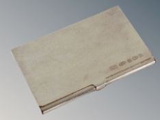 A silver card case 63.