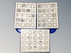 A collection of semi precious gem stones